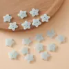 Botones pequeños de resina de colores en forma de estrella para camisas, cárdigans, prendas de punto, puños de manga, botones decorativos para ropa infantil, lindos botones de dos agujeros