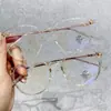 Armazón de Gafas Redondo Retro con Patas Delgadas Anti Luz Azul para Hombres y Mujeres, Adecuado para Lentes Graduados, Armazón Óptico Fotocromático, Armazón Ultra Ligero