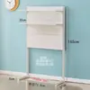 Escritorio de tablero perforado, estantería de tablero perforado, popular en apartamentos de alquiler, estante de almacenamiento de escritorio para computadora, estante de almacenamiento vertical