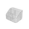Caja de almacenamiento de escritorio, caja de acrílico para el hogar, caja de almacenamiento para control remoto, escritorio para estudiantes, estante organizador para artículos diversos