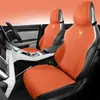 Cojín para coche nuevo gamuza nueva energía unido dividido almohadilla de sillín fabricantes al por mayor M-6