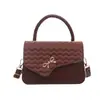 Bolso nuevo para mujer, bandolera simple retro moderno elegante 2026, bolso cruzado de temperamento casual único, bolso cuadrado pequeño