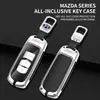 Estojo de chave Mazda 3 onksela concha especial CX5 CX4 masculino CX30 novo Atz chave couro CX8 fivela