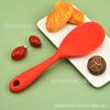 Colher de Arroz de Silicone Resistente a Altas Temperaturas Colher de Arroz de Silicone Integrada Doméstica Sem Lesão Colher Interna Colher de Arroz Pá de Arroz Utensílios de Cozinha de Silicone
