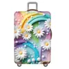 Funda Elástica para Maleta Caja de Contraseña Funda Protectora Funda Estampada para Maleta de Carrito Funda Antipolvo para Maleta Funda para Maleta