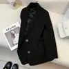 2026 Blazer de Moda para Primavera y Otoño, Traje Casual Versátil de Gama Alta, Abrigo Elegante Holgado