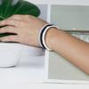 Pulsera de Silicona de Diamantes Mini Nicho para Mujer Transfronteriza Moda Simple Europea y Americana Pulsera de Silicona Deportiva