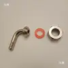 Conector de Barril de Cerveja Estilo Poço Dispensador de Cerveja Artesanal Anel de Vedação Acessório Cotovelo para Torneira de Cerveja