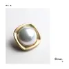 Botones metálicos de perlas estilo francés Yisen botones de ropa estilo vintage Chanel para suéteres, trajes, abrigos y ropa exterior botones decorativos