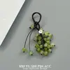 Colgante de Bolso de Cuentas con Forma de Uva Verde Colgante Fresco de Verano para Llaves Colgante para Bolso Colgante para Teléfono Móvil Accesorios