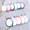 Espejo de Cuentas DIY Portátil de Gama Alta de Mano Espejo de Maquillaje Educativo de Cuentas Especial para Mujeres Espejo de Alta Definición Listo para la Venta