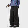 Pantalones Casuales para Hombre de Primavera 2026, Hechos 100% de Fibra de Poliéster, Tela Rompevientos, Ajustados, Ropa de Trabajo