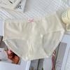 9159 Roupa Íntima de Algodão Puro Estilo Menina de Ballet Pura e Doce Calça Comprida de Algodão para Bebê Classe A 10A Entrepierna Antibacteriana com Fundo Extendido