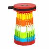 Taburete plegable telescópico portátil arcoíris para exteriores, silla, viaje, espera, banco ajustable, taburete de pesca, fabricantes, venta al por mayor