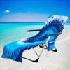 Fábrica Direct fornecimento cadeira de praia tampa reclinável tampa saco de toalha de praia saco de toalha de praia impressão digital 3D uma peça série tie dye