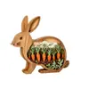 Artesanías de Madera Navideñas de Amazon Animales del Bosque de América del Norte Creativos Decoración de Sala de Estar Adornos de Alce Oso Pardo