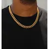 Corrente de Barra Europeia e Americana hiphop Colar Hip Hop Colar Grosso 2019 Novo Colar Básico de Casal Masculino e Feminino