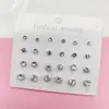 Par de Aretes Sencillos y Elegantes, Mini y Compactos Accesorios para Orejas para Mujer, Múltiples Juegos, Versátiles para el Uso Diario, Suministro Mayorista de Aretes