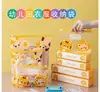 Bolsa de armazenamento de roupas para jardim de infância, itens essenciais para crianças entrando na escola, à prova d'água e selada, para classificação e organização em viagens