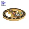 Producción de Monedas Conmemorativas de Metal, Pines Conmemorativos Culturales y Creativos, Medallas de Mapa Esmaltadas, Fábrica de Origen para Producción, Gratis