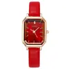 Reloj de mujer GEDI estilo nicho versátil, simple retro moda estudiante impermeable decoración de reloj de cuarzo