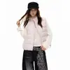 2026 Invierno Nuevo Estilo Caliente Chaleco de Plumas 90% para Mujer Corto con Cuello Alto Ropa Exterior Chaleco Chaqueta Ligera Cálida