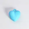 Pintura acrílica de caucho esmerilado, 36 x 32 mm, colgante de amor, llavero, funda de teléfono, accesorios, material, bolsa