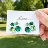 Brincos de Pérola Geométricos com Pino de Prata 925 para Mulheres, Brincos de Franja Modernos, Brincos de Luxo, Brincos Elegantes Retrô Venda por Atacado