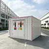 Cuarto de Almacenamiento Temporal de Residuos Peligrosos Integrado, Cuarto de Almacenamiento de Líquidos de Desecho Industrial y Aceites Usados, Almacén Ventilado a Prueba de Explosiones para Almacenamiento Temporal de Residuos Peligrosos