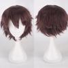 Cos Universal Anti-Deformação Peruca Cabelo Curto 30cm Preto Cosplay Rosa Fumê Estudante Cabelo Falso Fabricante Atacado Transfronteiriço