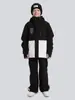 Conjunto de Traje de Esquí Kuangjian para Niños y Niñas, Impermeable y Cálido de Invierno para Exteriores, Espesado, Ropa para Snowboard y Esquí