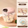 Venda Direta da Fábrica Pequenas Ferramentas para Suplementos Alimentares Doméstico Cortador de Legumes com Corda Doméstico Espremedor Manual de Alho Multifuncional Cortador de Legumes