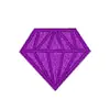 Melhor Venda da Amazon Patch de Tecido com Brilho e Diamantes Patch Bordado Acessórios para Roupas Patch de Etiqueta Bordada com Logo da Marca