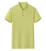 Camisa Polo Cultural de Verão Masculina com Gola Reversível, Camiseta de Manga Curta, Uniforme Corporativo Personalizado, Uniforme para Grupo, Camisa Publicitária com Texto Impresso