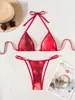Nuevo traje de baño bikini estilo europeo y americano 2027 para mujer, con diseño de dos piezas, ajuste sexy y favorecedor, y perfecto para vacaciones en la playa