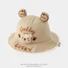 Gorro de Bebé Primavera y Otoño Delgado Gorro de Pescador para Bebé Gorro de Protección Solar Sombrero de Sol para Niños y Niñas Sombrero de Sol Gorro de Cubeta para Niños