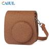 Adequado para Câmera Instantânea Mini8/8+/9/12/Cuky Capa Protetora Tecida Estilo Retro Literário Bolsa de PU Retro