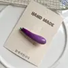 Pinza para el pelo azul de lunares con lazo estilo coreano para mujer, nuevo modelo 2026, pinza lateral para flequillo y mechones, accesorio para el cabello