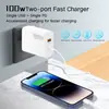 O novo carregador de 100W é adequado para telefones celulares Apple Samsung, carregador super rápido multiportas, adaptador PD europeu, americano e britânico
