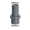 Conector Recto de Barb de PVC Accesorio para Manguera Abrazadera de Plástico 6 1 20 a 12 Convertir 14 16 8 25 32