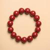Venta al por mayor de fábrica pulsera de un solo círculo imitación cinabrio étnico hebilla de paz valiente colgante de múltiples estilos pulsera de cinabrio exquisita