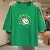 Ropa de maternidad con descuento de comercio exterior transfronterizo, camiseta de manga tres cuartos básica de verano de talla grande que reduce la edad, camiseta holgada de manga corta, versátil