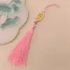 Guanshan Yue Producto Nuevo Marca Buda Tailandés Colgante de Borla Estilo Chino Espiga Joyería para Coche Linterna Marcador de Libros Accesorios para Ropa