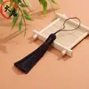 Franja Curta e Grossa de 8cm Franja Vertical Atacado Estilo Chinês Marcador de Página Pingente para Roupa Acessórios de Franja Enfeites Franja de Poliéster Franjas