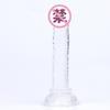 Vibrador feminino falo simulação manual otário falo Mini pequeno cristal feminino masturbação otário