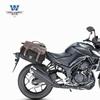 Muscle car Lobo adecuado para Yamaha MT-03 bolsa lateral bolsa de lona bolsa de negocios para computadora maletín modificación con portaequipajes de liberación rápida