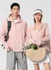 Ropa de Protección Solar con Capucha de Gama Alta, Ropa de Trabajo Hecha a Medida con Impresión de Logo, Ropa para Deportes al Aire Libre y Montañismo, Chaquetas de Trabajo para Equipo Hechas a Medida