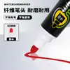 Marcador para pizarra blanca con cartucho de tinta reemplazable, punta gruesa, gran capacidad, fácil de borrar, apto para tableros de vidrio y acrílico, y se puede rellenar con tinta