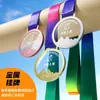Medalla de metal de cristal medalla de oro personalizada juegos infantiles maratón carrera partido de baloncesto fútbol listado al por mayor