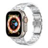 Para iWatch s8/ultra Apple pulseira de aço inoxidável de metal corrente dupla de negócios pulseira Apple 49mm